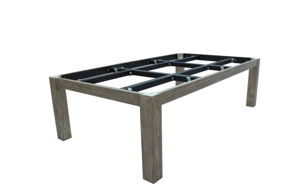 Бильярдный стол для пула "Penelope" 7 ф (silver mist) с плитой