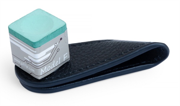 Пенал для мела магнитный «GL 2» черный (натуральная кожа)