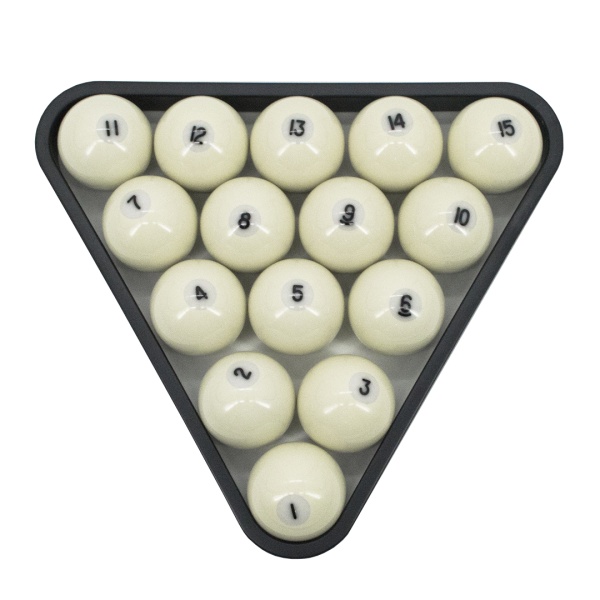 Треугольник 60 мм «Rus Pro» (черный пластик, 9 мм)