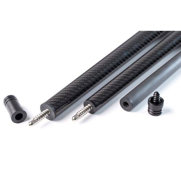 Двухсоставной бильярдный кий для пула Weekend "Winner Carbon Break Jump - 011" (черный)