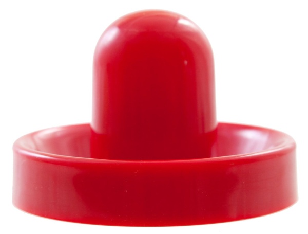 Бита для аэрохоккея (красная) D95 mm