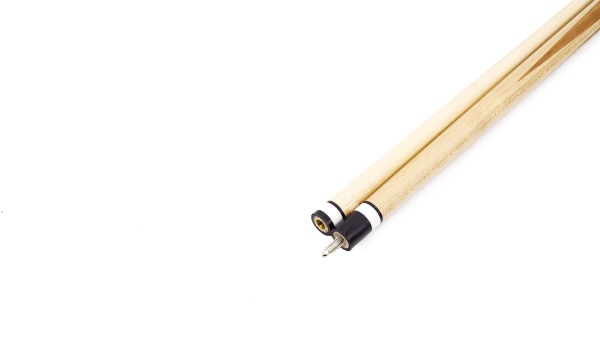 Двухсоставной бильярдный кий для русской пирамиды Classic "W-6065" (коричневый)