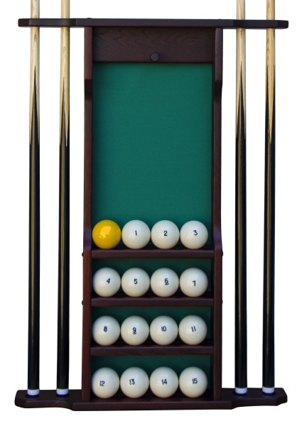 Киевница настенная универсальная из ясеня (цвет махагон)