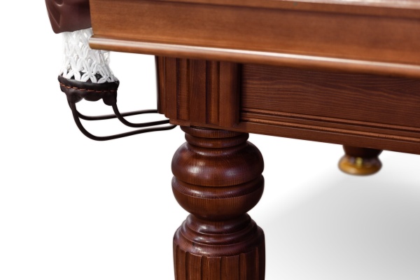 Бильярдный стол для русской пирамиды Weekend "Устюг" (10 футов, сланец 25мм, борт ясень)