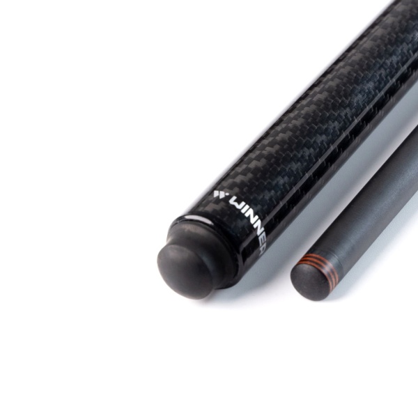 Двухсоставной бильярдный кий для пула Weekend "Winner Carbon Jump - 012" (черный)