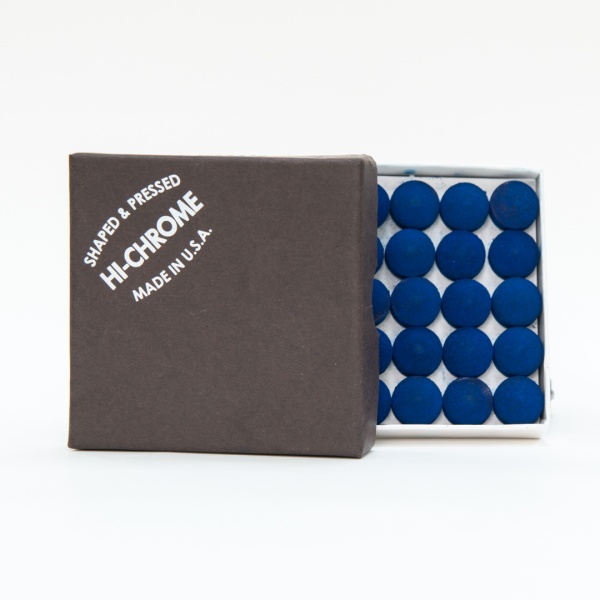 Наклейка для кия "Hi Chrome"13 мм (50 шт)