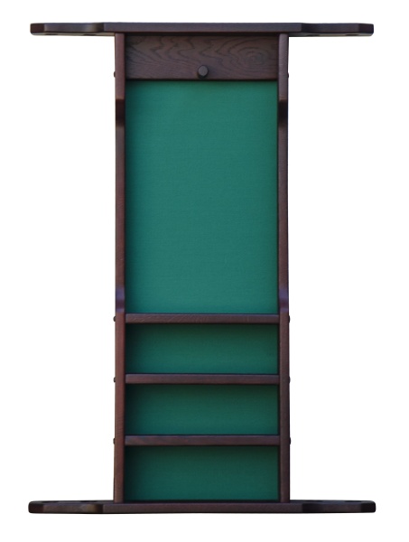 Киевница настенная универсальная из ясеня (цвет махагон)